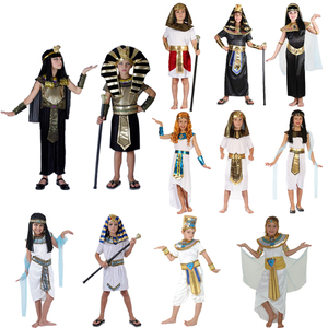 儿童节男埃及法老王子演出衣服 cosplay女童希腊埃及艳后公主服装