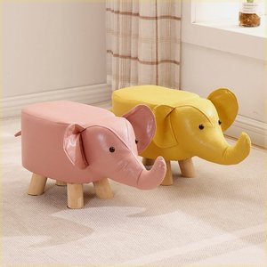小象凳子儿童椅子动物卡通节日礼品创意家用门口换鞋凳简约款沙发