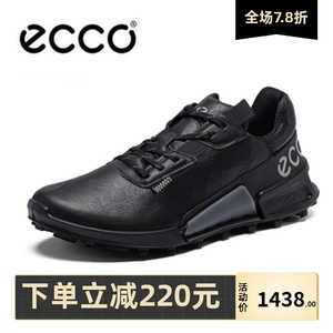 ECCO爱步男鞋新款休闲运动鞋软皮舒适跑步鞋男 健步2.1越野822854