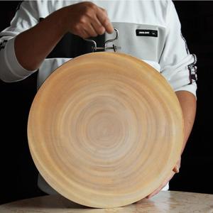家用砧板实木菜板加厚皂角树木整块切菜板大菜墩案板整木圆形商用