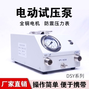 东成技术打压泵手提式手动电动试压泵PPR水管打压机测压机地暖泵
