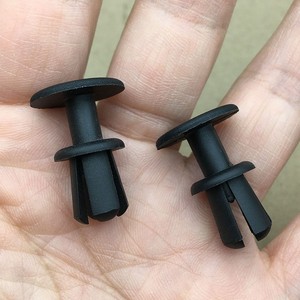 新款斯柯达速派大众迈腾途锐途欢前保险杠后座椅轨道滑道卡扣卡子