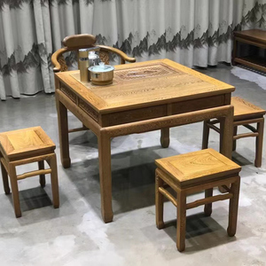 四方茶桌茶台方形