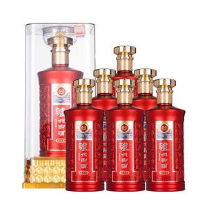 泸州老窖股份泸州御酒永福祥52度浓香型白酒 500ml*6瓶 喜宴用酒