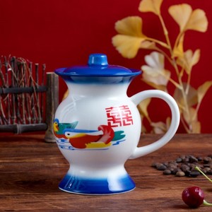痰盂水杯陶瓷创意复古马克杯网红稀奇古怪杯子马桶式尿壶夜壶茶杯