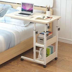 床边桌柜简易床头桌小型可移动床头柜轻奢高级感笔记本电脑桌升降
