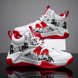 英乔拉莫斯篮球鞋男鞋冬季耐磨运动鞋高帮缓震防滑学生实战球鞋