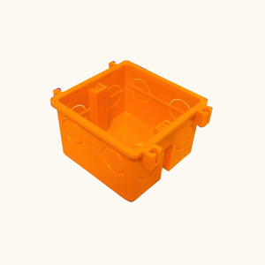 卡扣连体连接暗装接线盒双联86式底盒拼接组合可50只装60组装型