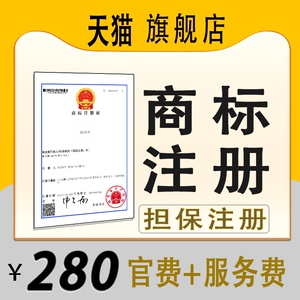 商标注册包申请品牌LOGO通过注册代理转让续展过户复审公司个人