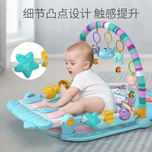 钢琴脚踏婴儿架器益智三个宝宝小孩玩具月健身幼儿新生儿早教音乐