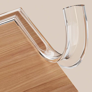 透明防撞贴硅胶桌角桌子护角门边条墙角防磕碰包边条保护套防撞条