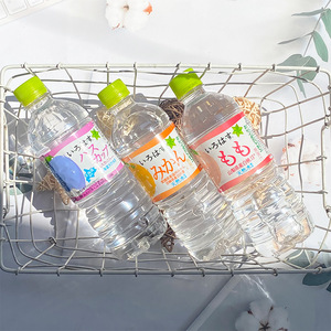 日本进口可口可乐乐活透明白桃水瓶装水蜜桃梨子橘子味矿泉水饮料