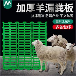 加厚羊用漏粪板羊床板塑料羊圈羊舍羊场接粪板漏粪网地板养殖设备
