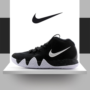 Nike耐克男鞋Kyrie 4欧文4代德鲁大叔黑白女鞋实战运动气垫篮球鞋