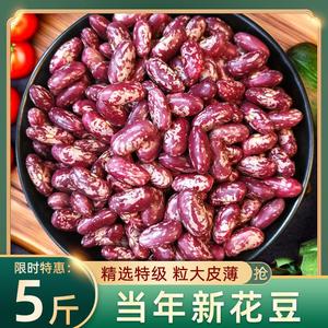 贵州特产 新花豆毕节红腰豆 新鲜干四季豆 红豆酸菜豆米种子