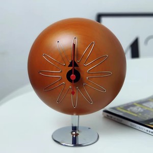 Neslon pill desk clock尼尔森丸型台钟北欧设计汉堡药丸钟桌面钟