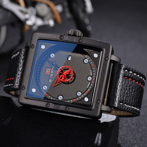 外贸手表新款皮带腕表防水玻璃石英表锌合金手表出口手表