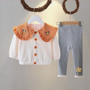 巴拉巴拉韩系女宝宝春款外套女童开衫1岁2童装789个月婴幼儿上衣