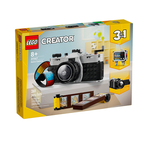 百亿补贴LEGO/乐高31147复古相机男女孩益智拼搭积木儿童玩具礼物