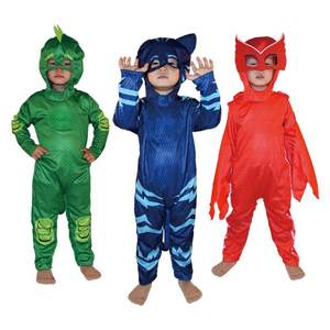 睡衣蒙面侠儿童小英雄演出服装猫小子飞壁侠幼儿园表演孩子衣服