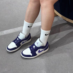 Nike耐克 AJ 1 LOW 女子夏季复古低帮滑板休闲运动鞋DC0774