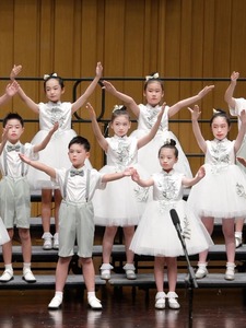 六一儿童合唱服男女童礼服演出服中小学生纱裙大合唱团诗歌朗诵服