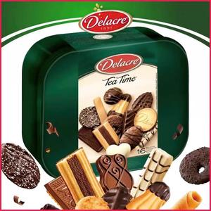 法国Delacre喜乐嘉16种巧克力曲奇饼干新年礼物年货送礼零食盒装