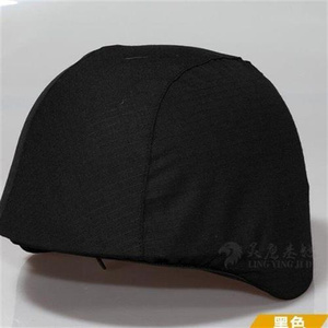 qgf战术安全帽套M88防护安全帽迷彩帽套布罩防暴钢盔帽罩挂钩松紧