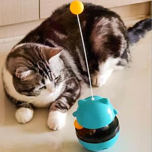 猫玩具嗨解闷神自动逗猫棒器猫猫不倒翁自小猫漏食球宠物用品大全