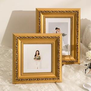 欧木相框摆台6寸7寸实8寸照相北框打印洗照片情侣结婚画框挂38004