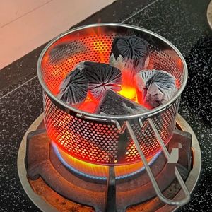 烧炭桶神器室内电点木炭点炭炭炉卡式炉点木碳点火茶点烧烤户外引