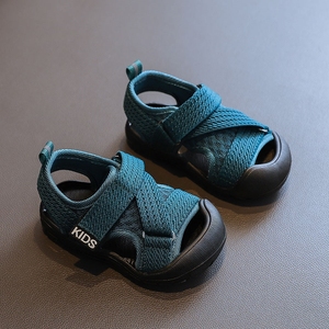 巴柆巴柆男童凉鞋2024夏季新款婴幼儿学步鞋软底防滑女童鞋网面鞋