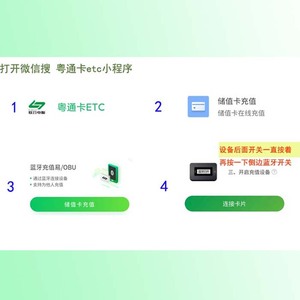 广东高速ETC粤l通卡充值易充值器无线蓝牙粤通卡充值设备金溢Q1