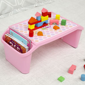 婴儿小桌子儿笔记本电脑桌幼儿圆加厚桌学习桌儿童玩具床上小桌子
