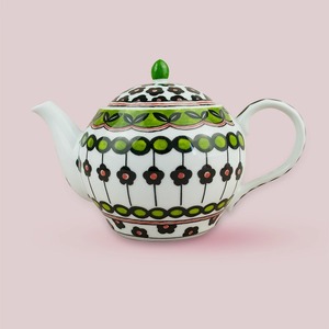 日本进口美浓烧陶瓷茶壶波西米亚风家用过滤泡茶壶功夫茶具下午茶