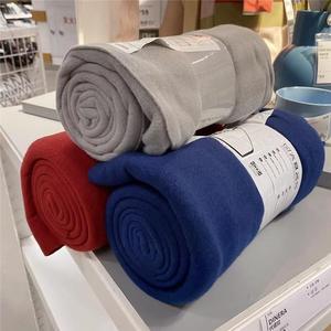 IKEA宜家宝勒迈 威特摩萨休闲毯毯子 空调毯盖毯午休毯抓绒毯