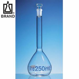 BRAND/普兰德BLAUBRAND容量瓶USP证书A级DE-M标志玻璃瓶塞