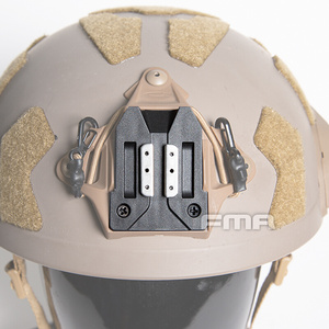 FMA户外用品 头盔配件GSGM翻斗车支架底座辅助件  黑色TB1411