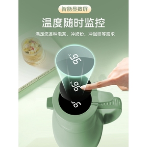 日本进口象印保温水壶大容量2L保温壶热水瓶家用开水瓶玻璃内胆暖