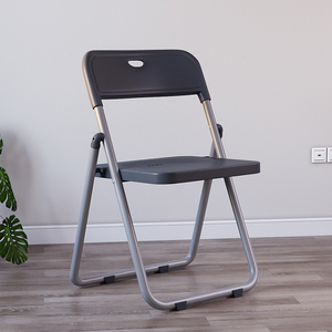 IKEA宜家简易折叠椅子家用靠背椅办公椅会议椅培训椅户外塑料椅成