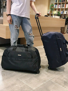 国家地理拉杆包旅行包女手提包旅游包男登机箱大容量手拖包行李袋