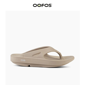 美国OOFOS运动恢复拖鞋 厚底踩屎感高端夏外穿人字拖男女沙滩凉鞋