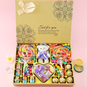 德芙巧克力礼盒装送女友老婆七夕情人节糖果零食新儿童节生日礼物