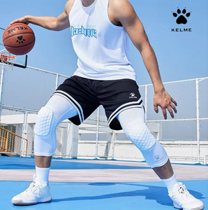 KELME卡尔美篮球短裤美式夏季透气宽松蓝球裤健身训练运动四分裤