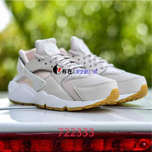 nike/耐克 air force 1 _ nike air huarache 华莱士灰白粉女子运动
