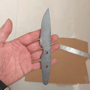 65锰钢刀坯刀条4毫米厚不开v刃厚实高硬度结实耐用练习道具