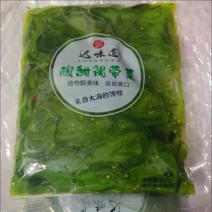 迟味道大连即食裙带菜酸甜口海藻沙拉400g海白菜开胃菜下饭菜