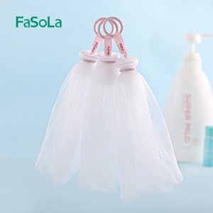 日本FaSoLa起泡网洗面奶脸部打泡器手工香皂洁面发泡沫气泡袋打泡