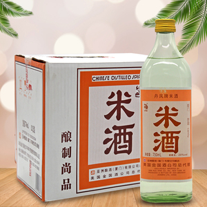 丹凤牌参露米酒20度大瓶佐料酒福建厦门750ml*12瓶整箱6瓶单支