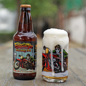 美国精酿啤酒迷失海岸迷雾快艇双倍ipa啤酒1瓶 1个迷失海岸杯子